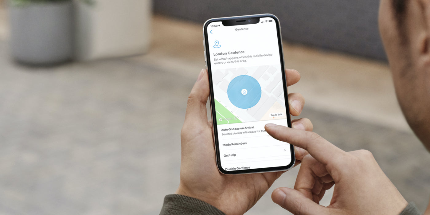 Geofence: Mehr Komfort für die Sicherheit in Ihrem Zuhause.