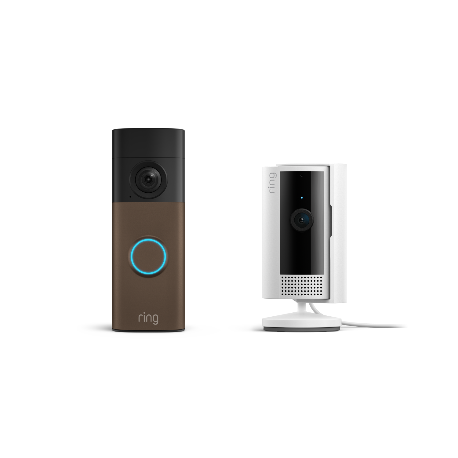 Mokka matt:Battery Video Doorbell (neueste Gen.) + Indoor Camera (2. Gen.)