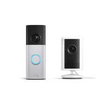 Nickelsilber:Battery Video Doorbell Plus (2. Gen.) + Indoor Camera Pl