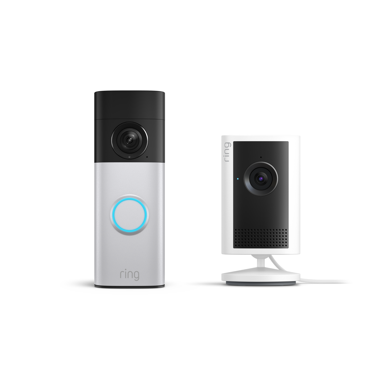 Nickelsilber:Battery Video Doorbell Plus (2. Gen.) + Indoor Camera Pl