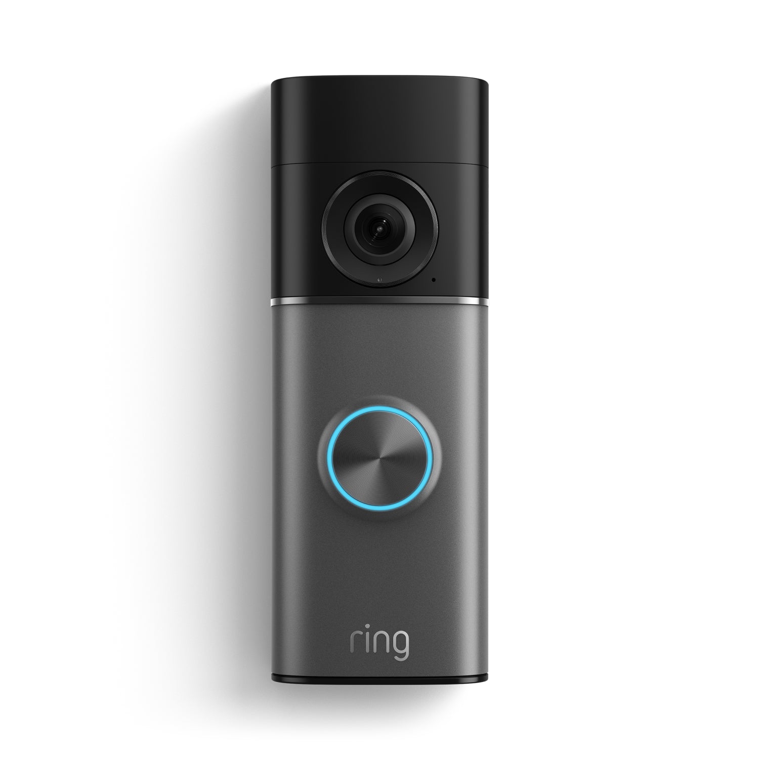 Dunkelsilber:Akku-Videotürklingel Pro (neuste Generation)