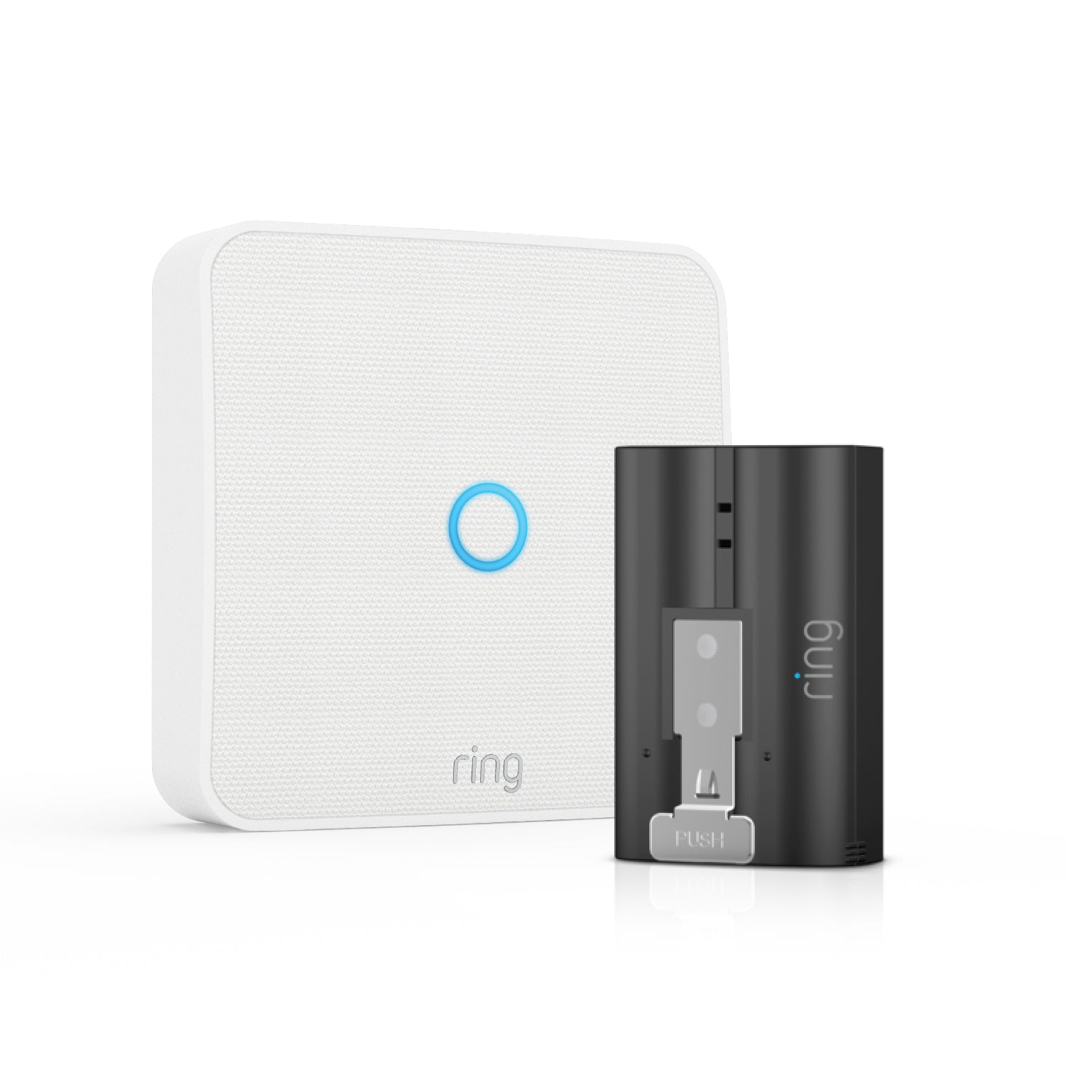 Weiß:Ring Intercom Video + Schnellwechsel-Akkupack