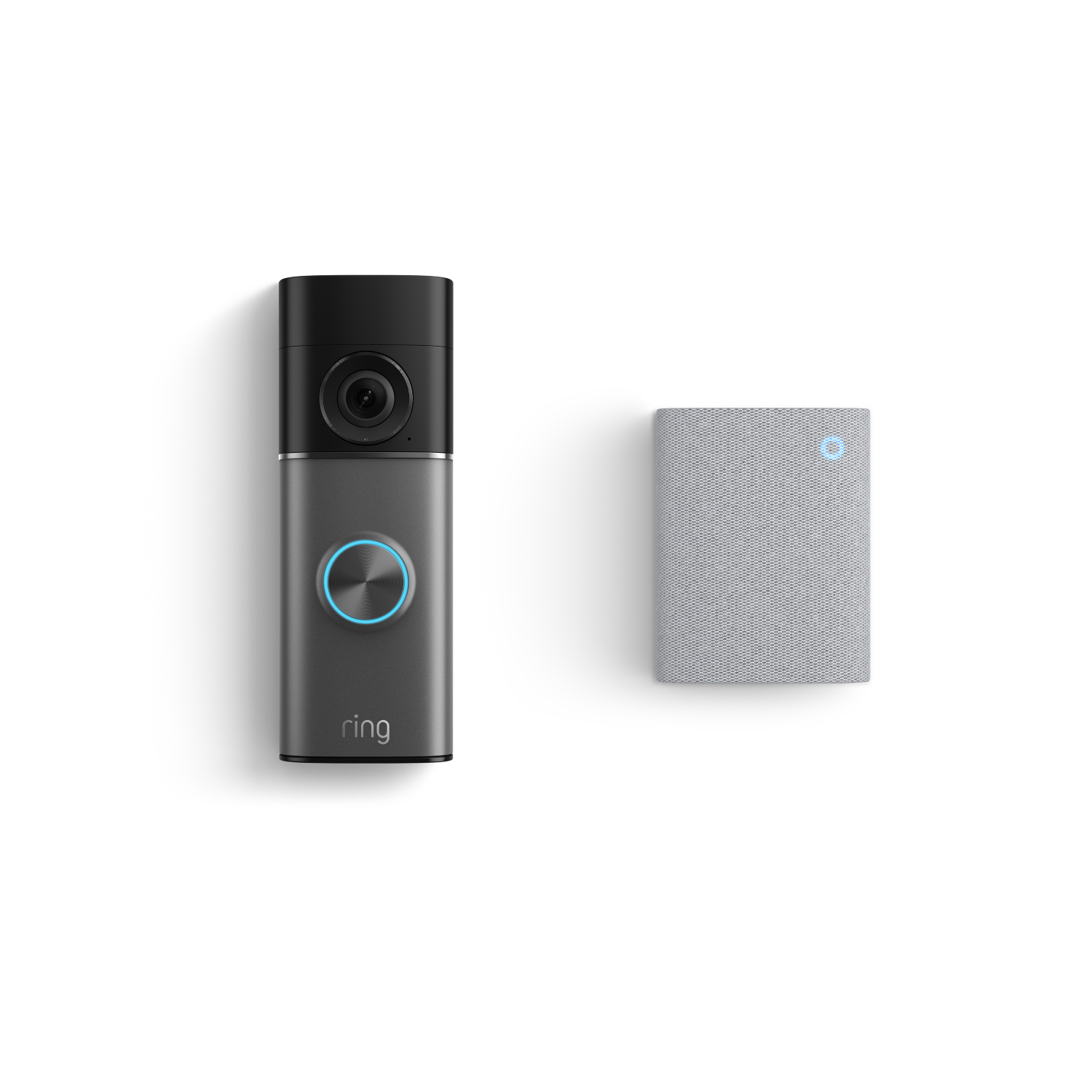 Dunkelsilber:Battery Video Doorbell Pro (2. Generation) + Chime (3. Generation)
