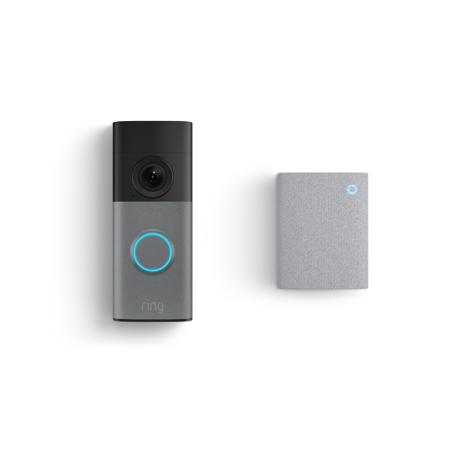 Grau gesprenkelt:Wired Video Doorbell (2. Generation)+ Chime (3. Generation)