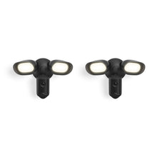 Schwarz:2er-Pack Flutlichtkamera Pro (neueste Generation.)