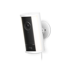 Weiß:Spotlight Kamera Pro (2. Gen.) mit Netzteil