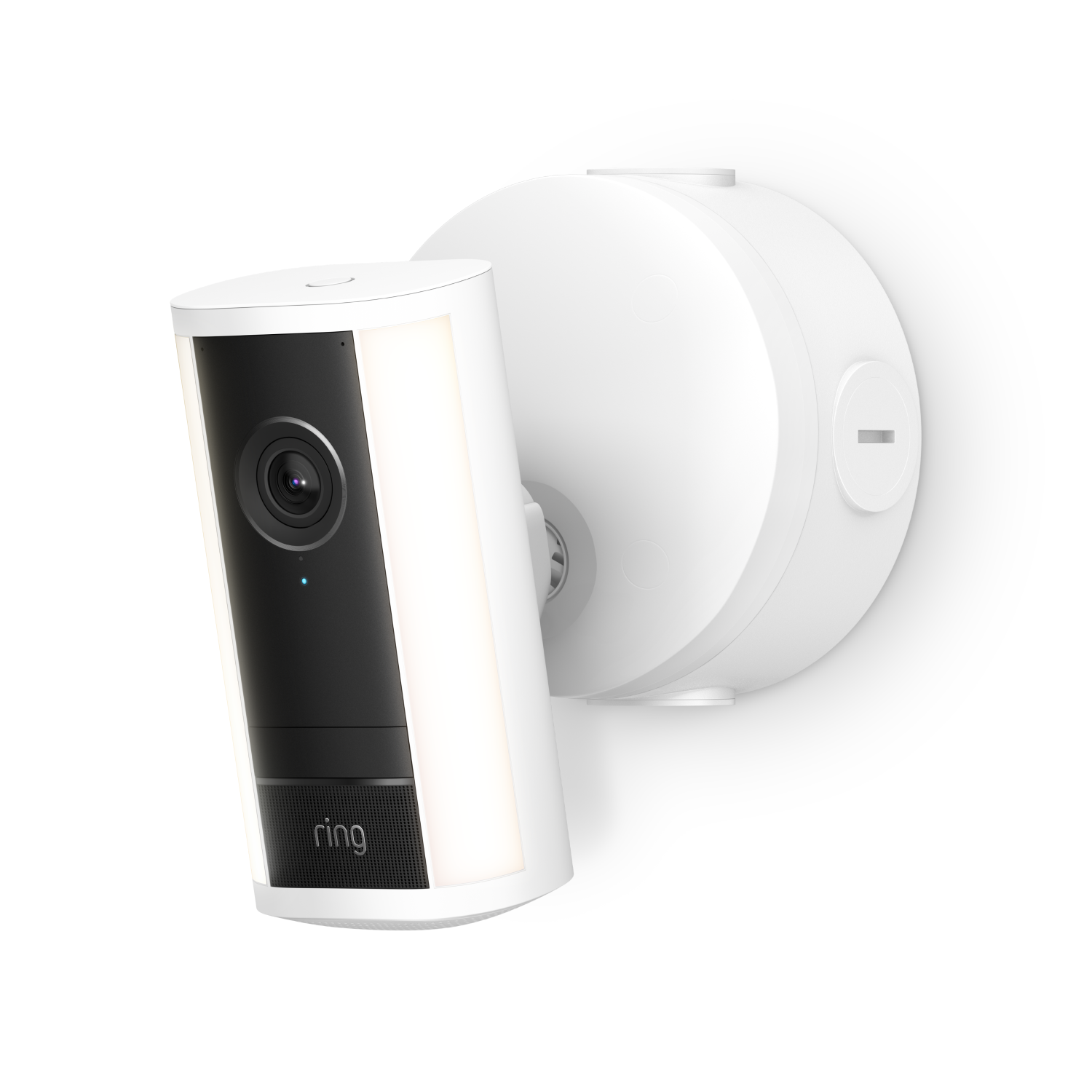 Weiß:Spotlight Kamera Pro (neueste Generation) mit PoE-Adapter