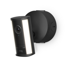 Schwarz:Spotlight Kamera Pro (neueste Generation) mit PoE-Adapter