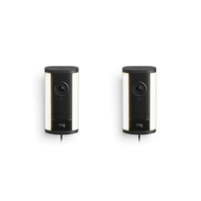 Schwarz:Spotlight Cam Pro mit Netzstecker (neueste Gen.), Doppelpack