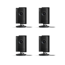 Schwarz:4er-Pack Innenkamera Plus