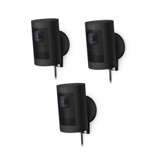 Schwarz:3-Pack Überwachungskamera außen | Stick Up Cam Elite