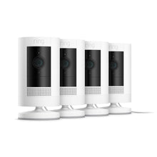 Weiß:4er-Set Außenkamera Netzstecker | Stick Up Cam Plug-In