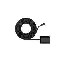 Schwarz:Netzstecker für Innen-/Außeneinsatz Micro-USB-Kabel (Stick Up Cam Elite)