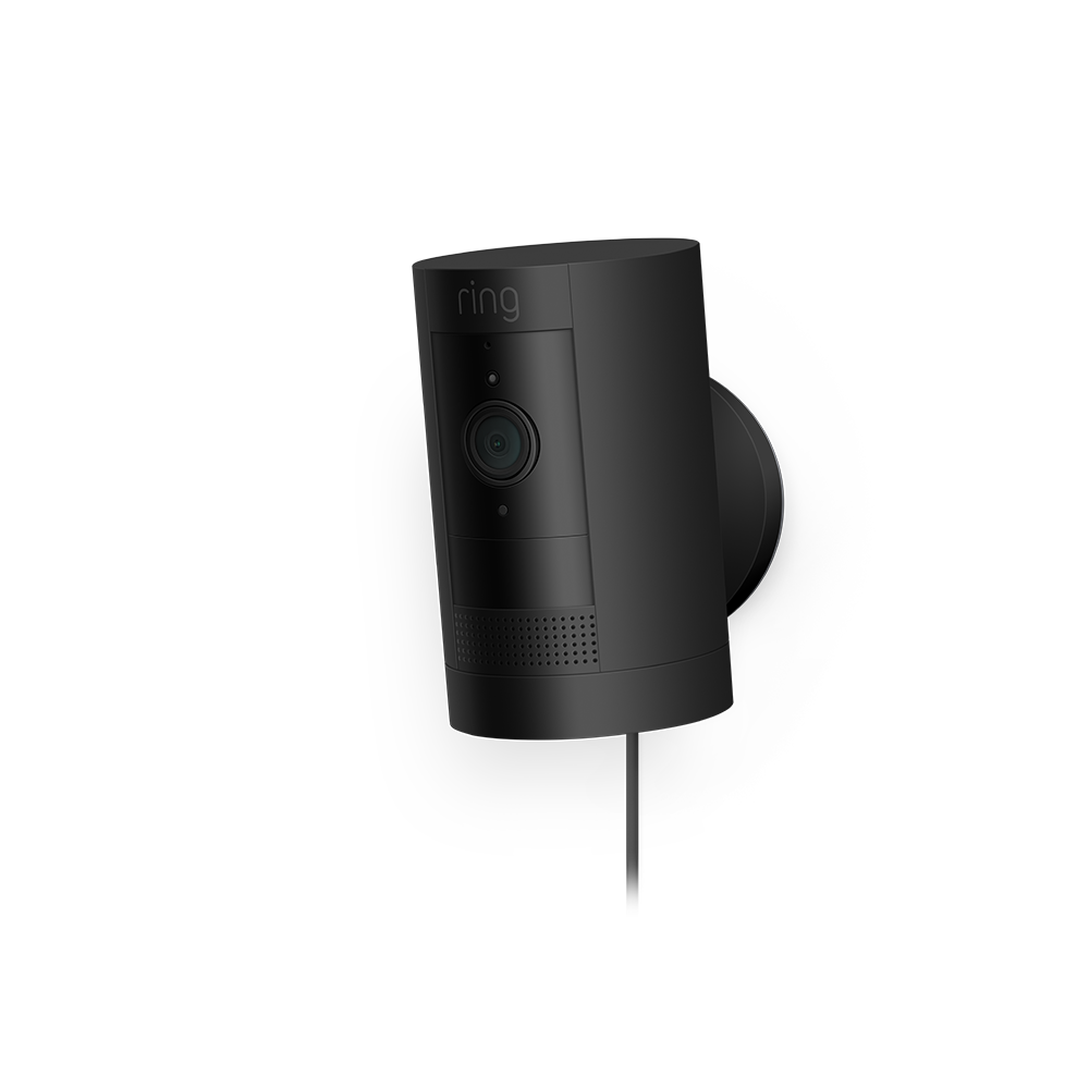 Schwarz:Außenkamera Netzstecker | Stick Up Cam Plug-In