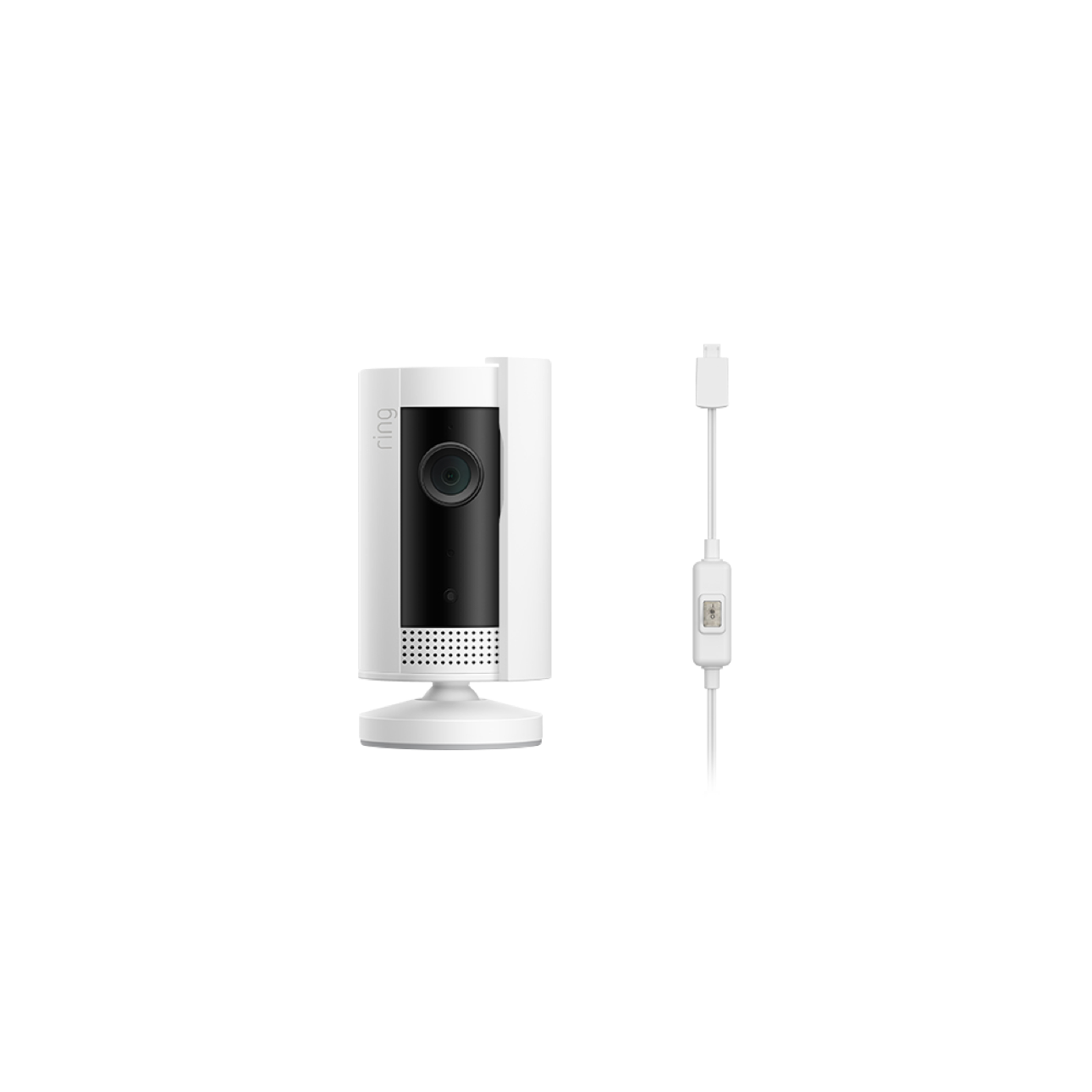 Weiß:Privatsphäre-Kit (Abdeckung für die Indoor Cam 1. Gen. und Netzteil)