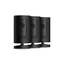 Schwarz:3er-Set Außenkamera Akku | Stick Up Cam Battery