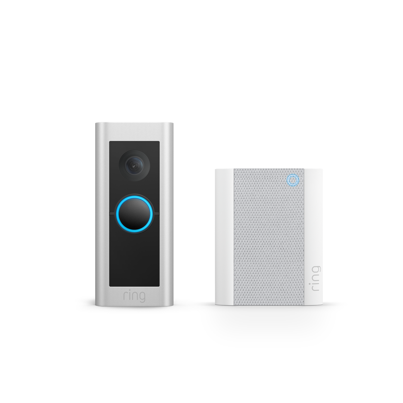 Nickel matt:Videotürklingel Pro Kabel mit Chime (Bisher: Video Doorbell Pro 2 mit Chime)