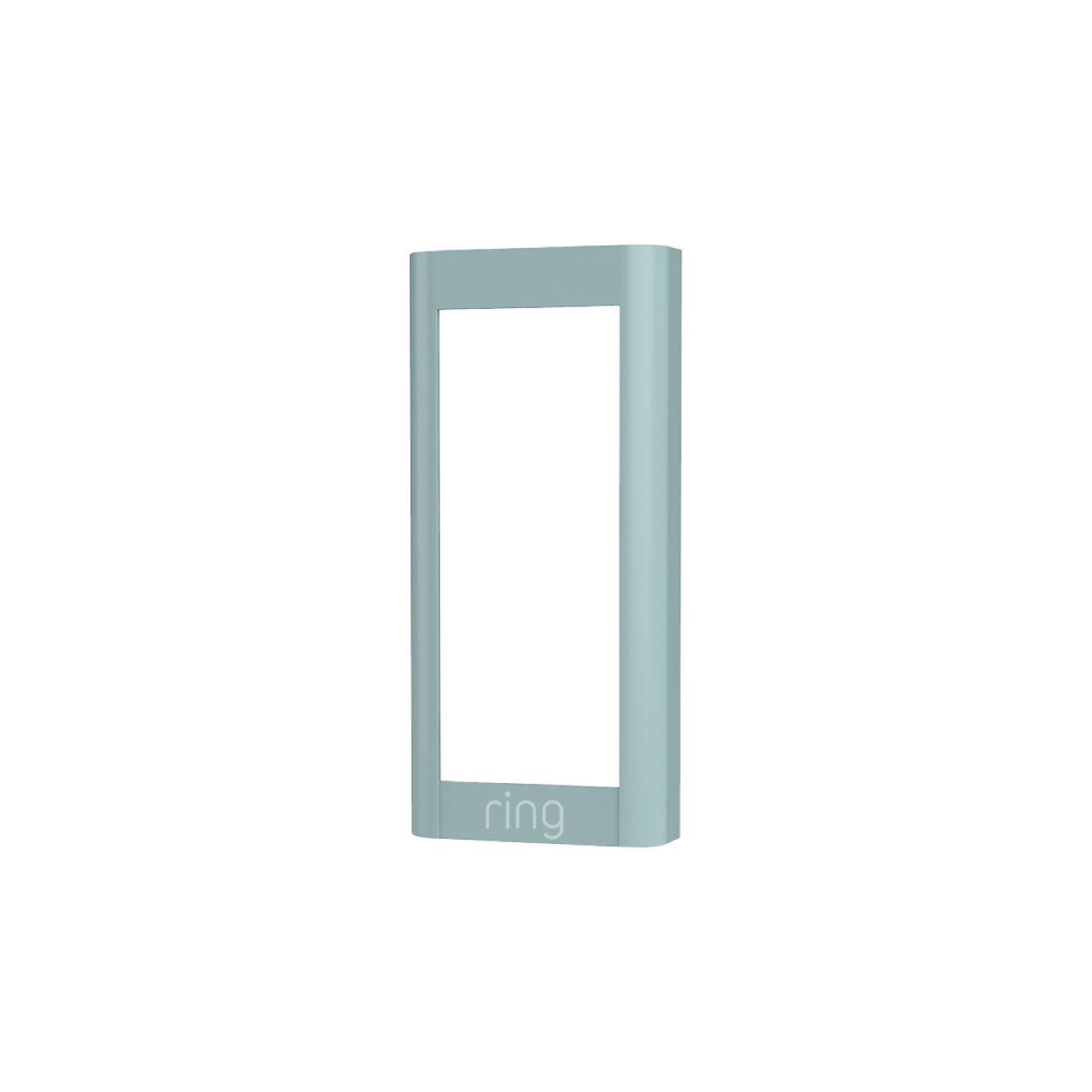 Hellblau matt:Austauschbare Blende (Video Doorbell Wired)