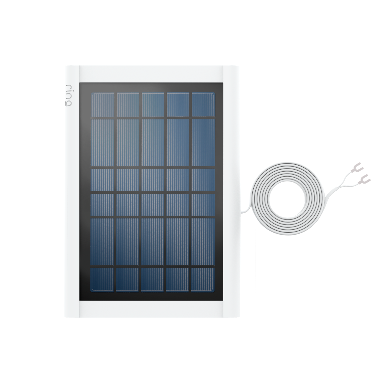 Weiß:Solarpanel für Türklingeln (Video Doorbell 2, Video Doorbell 3, Video Doorbell 3 Plus, Video Doorbell 4, Battery Video Doorbell Plus, Battery Video Doorbell Pro)
