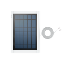 Weiß:Solarpanel für Türklingeln (Video Doorbell 2, Video Doorbell 3, Video Doorbell 3 Plus, Video Doorbell 4, Battery Video Doorbell Plus, Battery Video Doorbell Pro)