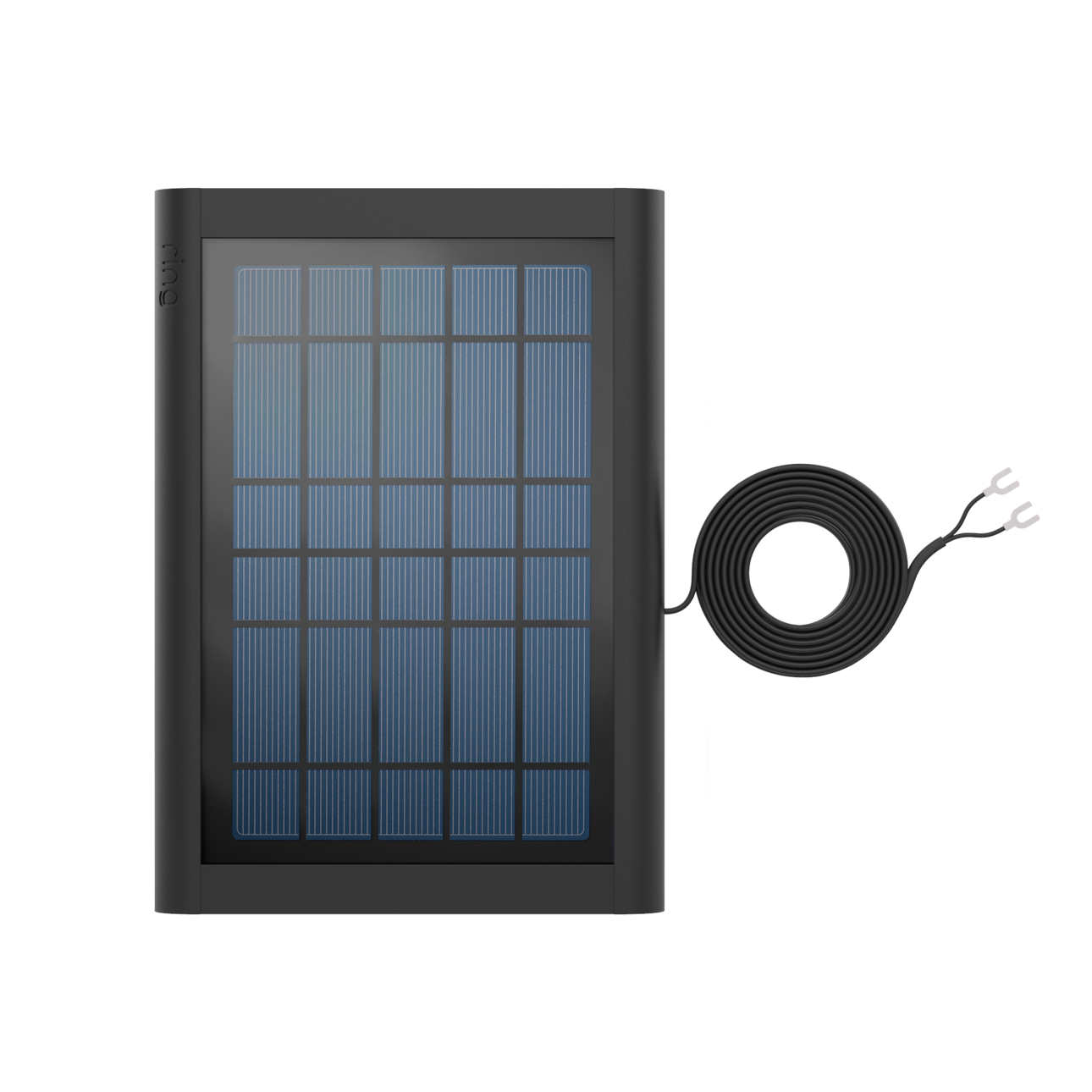Schwarz:Solarpanel für Türklingeln (Video Doorbell 2, Video Doorbell 3, Video Doorbell 3 Plus, Video Doorbell 4, Battery Video Doorbell Plus, Battery Video Doorbell Pro)