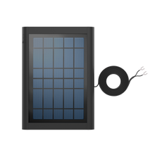 Schwarz:Solarpanel für Türklingeln (Video Doorbell 2, Video Doorbell 3, Video Doorbell 3 Plus, Video Doorbell 4, Battery Video Doorbell Plus, Battery Video Doorbell Pro)