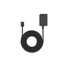 Schwarz:Netzteil mit Netzkabel 3 m (Indoor Cam 1. Gen.)