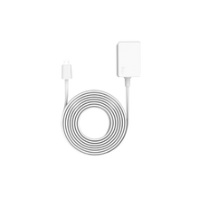 Weiß:Netzteil mit Netzkabel 3 m (Indoor Cam 1. Gen.)