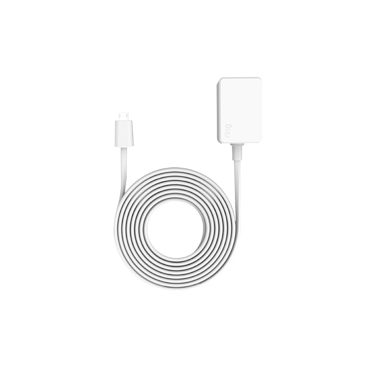Weiß:Netzteil mit Netzkabel 3 m (Indoor Cam 1. Gen.)