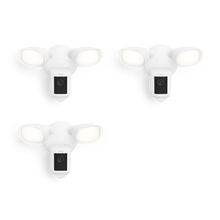 Weiß:3-Pack Floodlight Cam Wired Pro