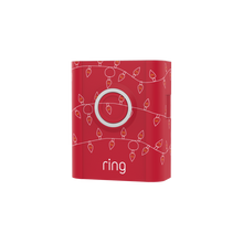 Lichterkette (rot):Austauschbare festliche Blende (Video Doorbell 3, Video Doorbell 3 Plus, Video Doorbell 4, Battery Video Doorbell Plus, Battery Video Doorbell Pro)