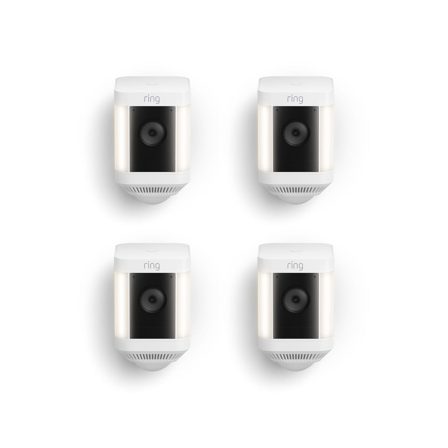 Weiß:4-Pack Spotlight Cam Plus Battery