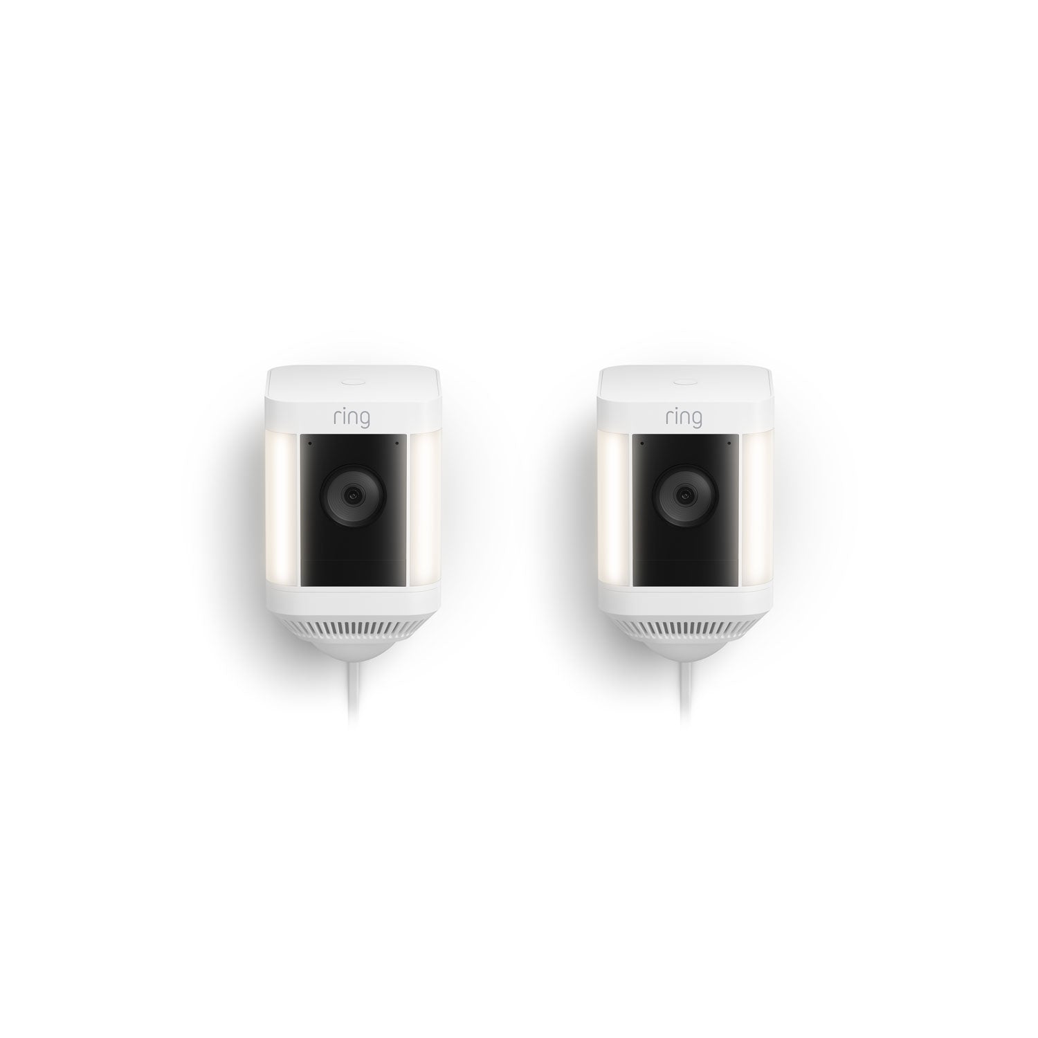 Weiß:2-Pack Spotlight Cam Plus Plug-In
