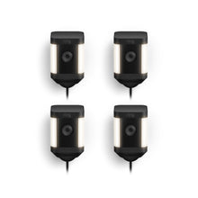 Schwarz:4-Pack Spotlight Cam Plus Plug-In