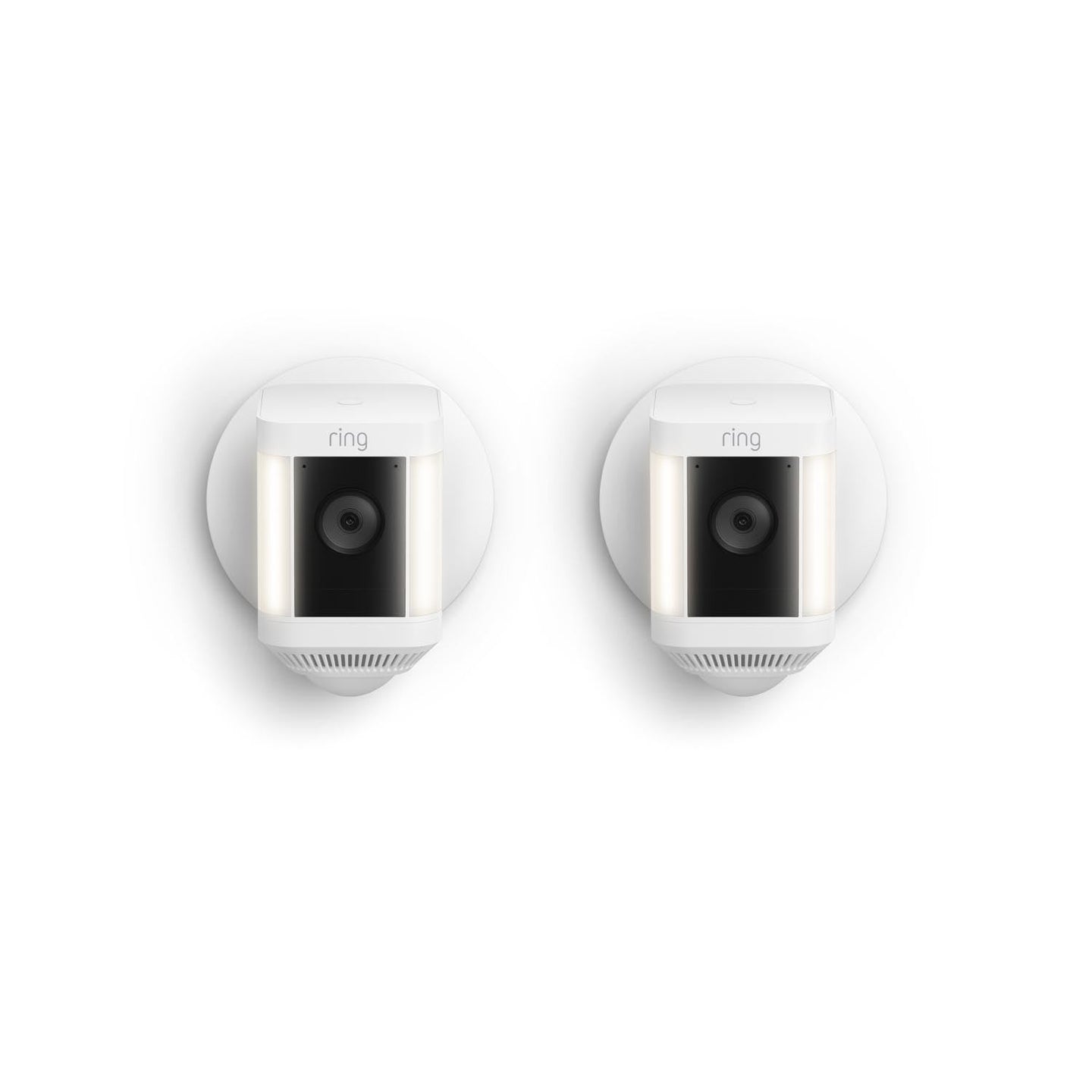 Weiß:2-Pack Spotlight Cam Plus Wired
