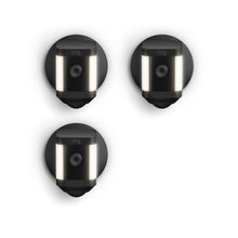 Schwarz:3-Pack Spotlight Cam Plus Wired