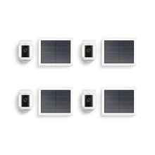 Weiß:4-Pack Spotlight Cam Plus Solar