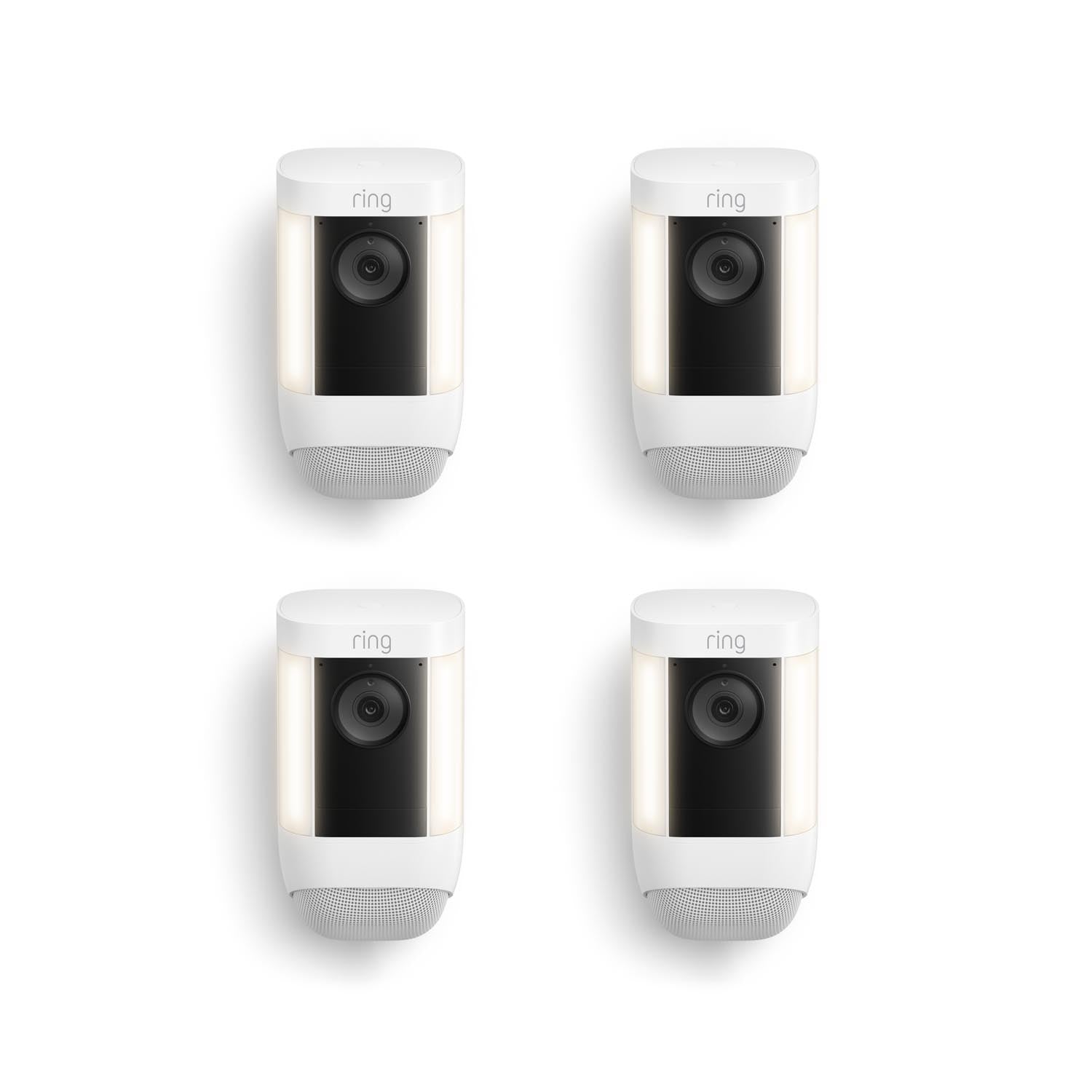 Weiß:4-Pack Spotlight Cam Pro Battery