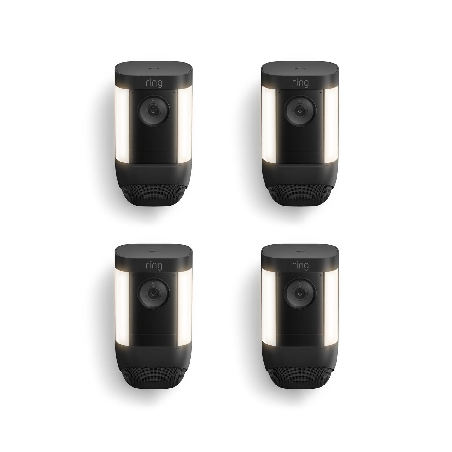 Schwarz:4-Pack Spotlight Cam Pro Battery
