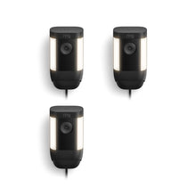 Schwarz:3-Pack Spotlight Cam Pro Plug-In