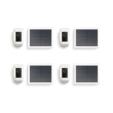 Weiß:4-Pack Spotlight Cam Pro Solar