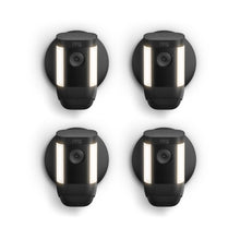 Schwarz:4-Pack Spotlight Cam Pro Wired