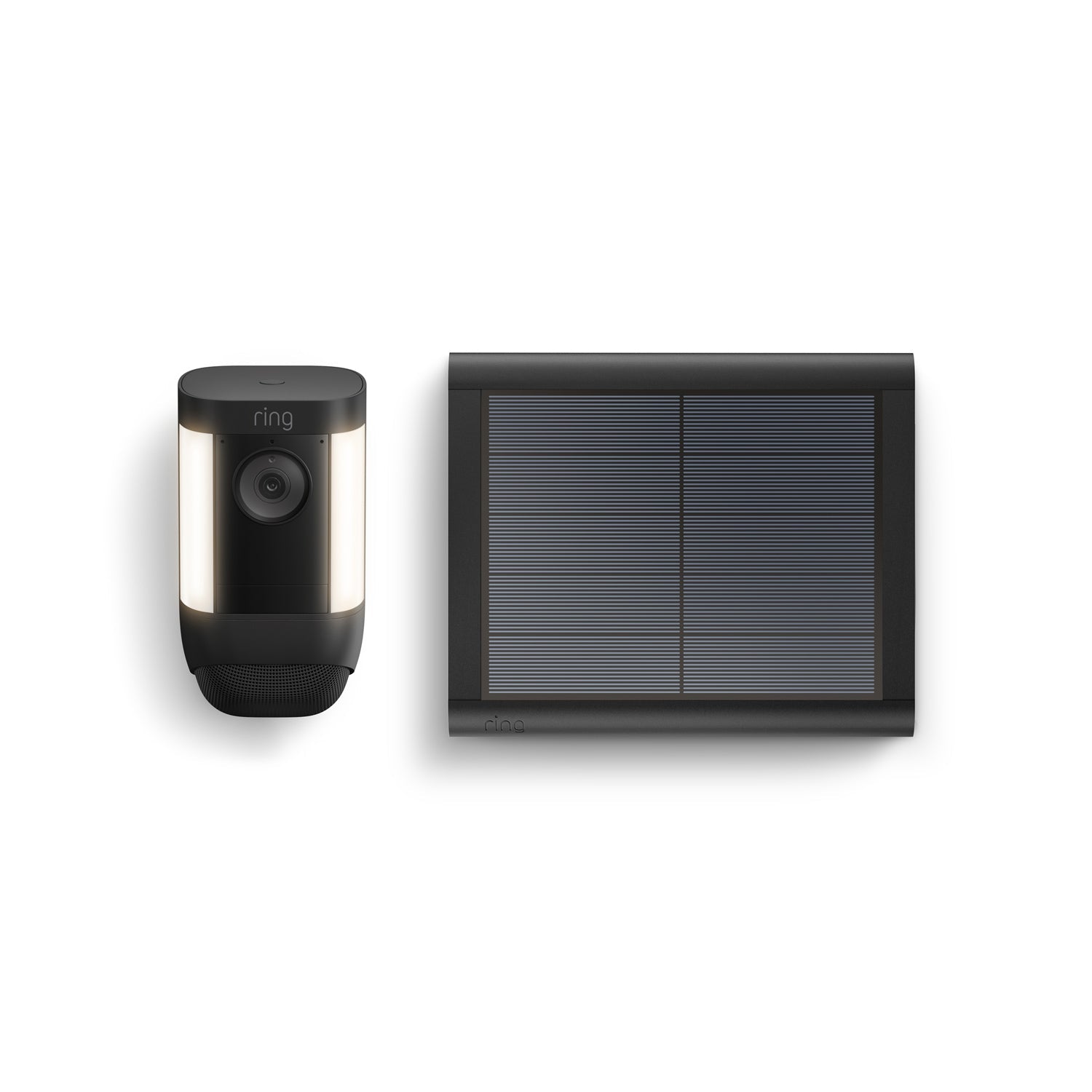 Schwarz:Spotlight Cam Pro Solar