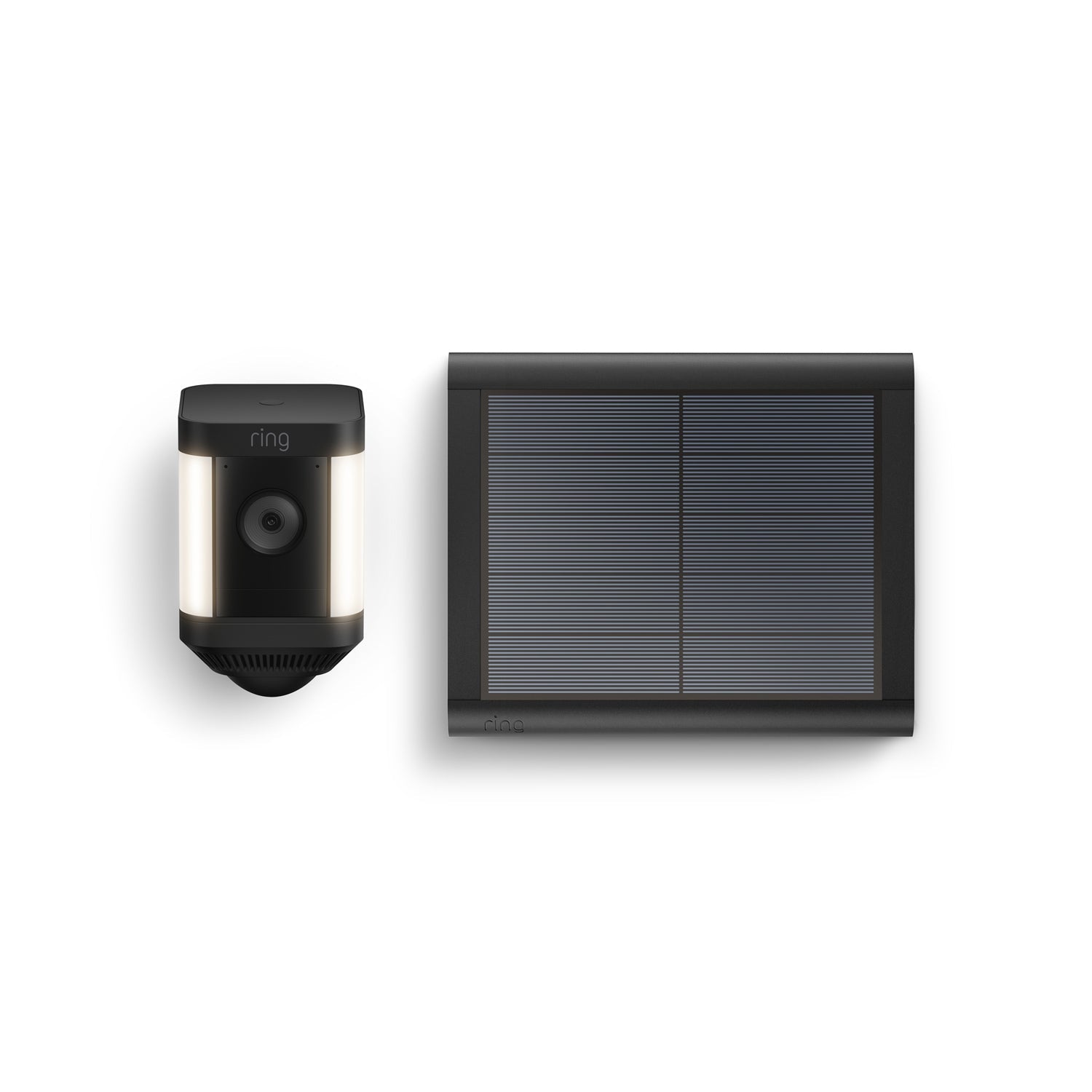 Schwarz:Spotlight Cam Plus Solar