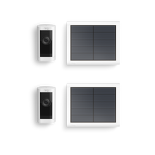Weiß:2er-Set Außenkamera Pro Solar (Stick Up Cam Pro)