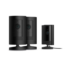 Schwarz:2er-Set Außenkamera Akku + Innenkamera (2. Gen.)