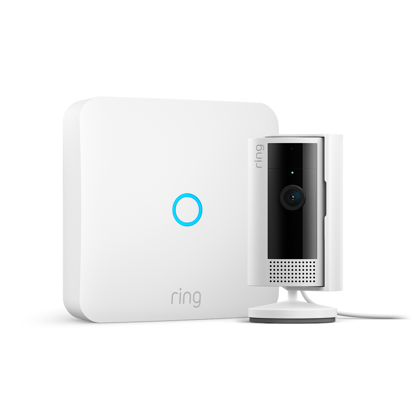 Weiß:Ring Intercom + Indoor Camera (2. Gen.)