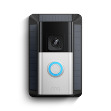 Nickel matt:Akku-Videotürklingel Pro + Solarladegerät 2. Gen. (Battery Video Doorbell Pro + Solarladegerät 2. Gen.)