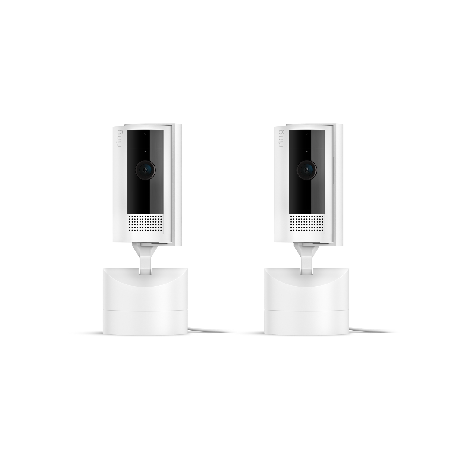 Weiß:2er-Set Bewegliche Innenkamera (Pan-Tilt Indoor Camera)