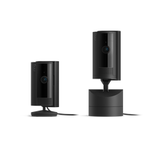 Schwarz:Bewegliche Innenkamera + Innenkamera 2. Gen. (Pan-Tilt Indoor Camera + Indoor Camera 2. Gen.)